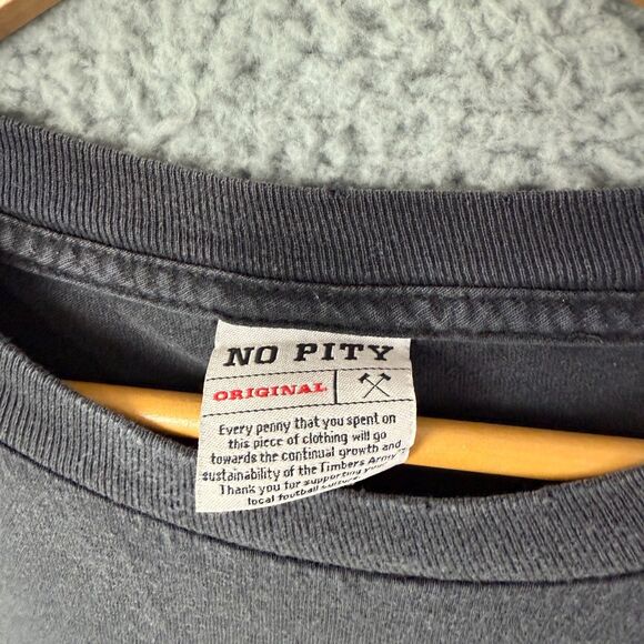 Portland Thorns FC 2012 Season T-Shirt Men’s XL Faded Black No Pity Soccer Tee - Picture 7 of 10